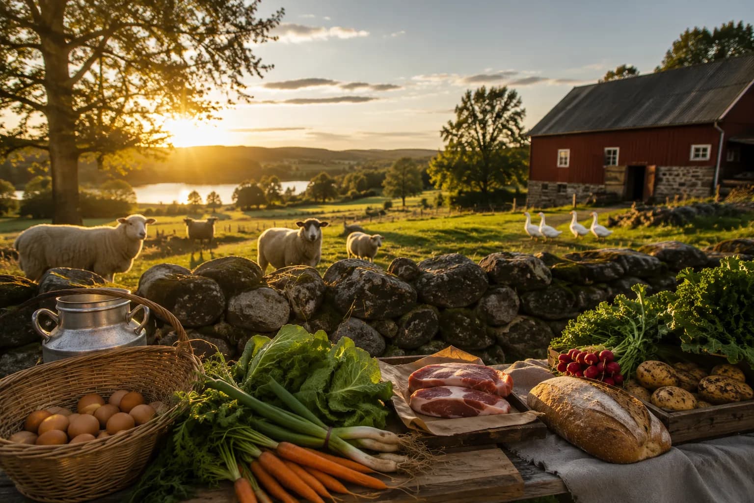 Svensk gårdsmarknad